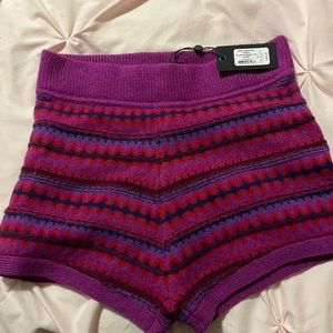 Rag and Bone purple willow fairisle hot shirt